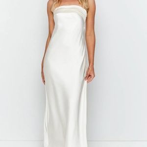 Maiah White Maxi Dress SIZE 2 US/6AU
